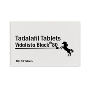 Buy Vidalista Black 80 Mg Tablet
